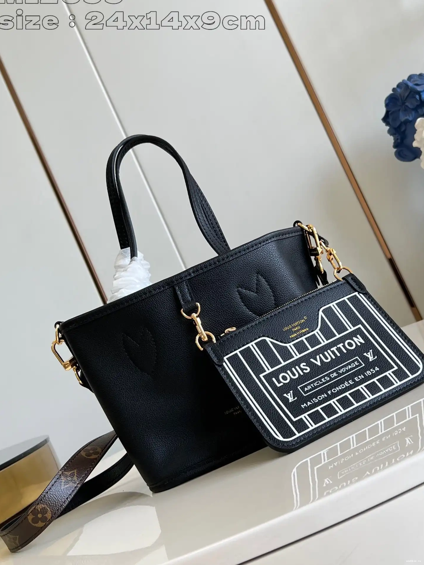 WIS Inside Out VUITTON Neverfull Bandoulière BB LOUIS 0703